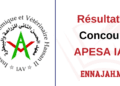 Résultats Concours APESA IAV