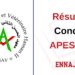 Résultats Concours APESA IAV