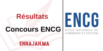 Résultats Concours ENCG