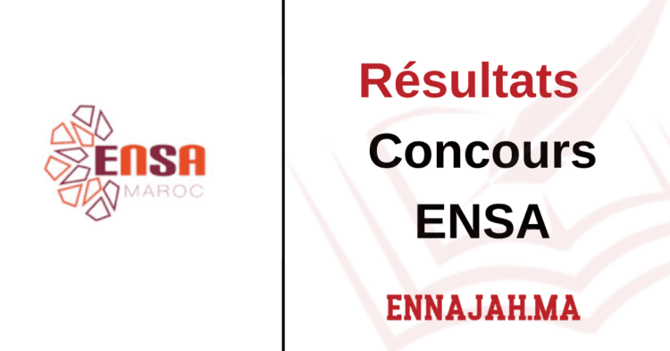 Résultats Concours ENSA