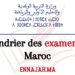 Calendrier des examens au Maroc