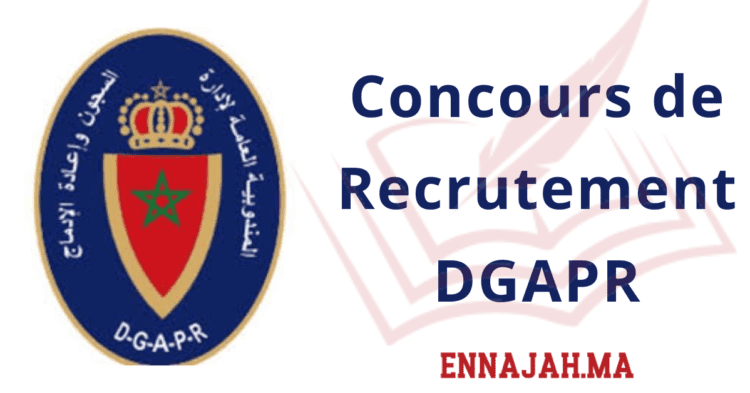 Concours de Recrutement DGAPR